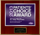 2013 Patients Choice Award